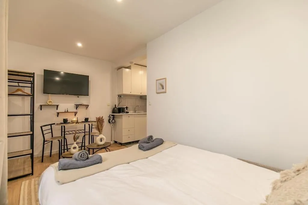 Cosy Appartement Centre Paris 18 Frankrike